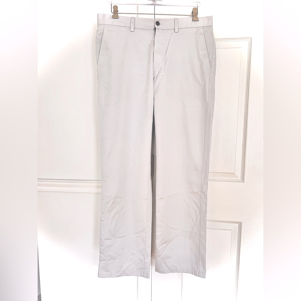 Ashworth Performance Golf Pants cotton EZ-tech Stretch Embroidery Logo Mens 36